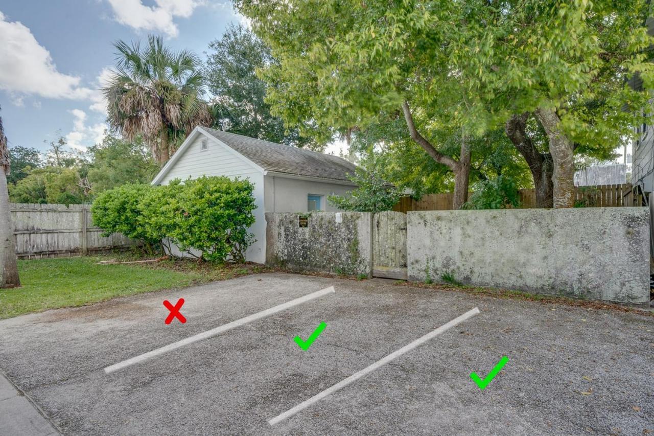 Updated Early 1900S 2Br Cottage Walking Distance To Downtown With Onsite Parking St. Augustine Dış mekan fotoğraf